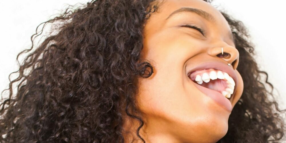 Woman Smiling with Health Teeth