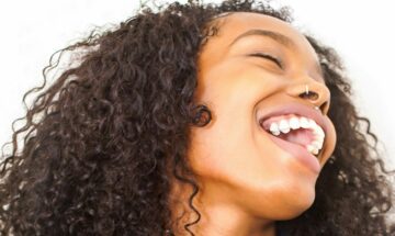 Woman Smiling with Health Teeth